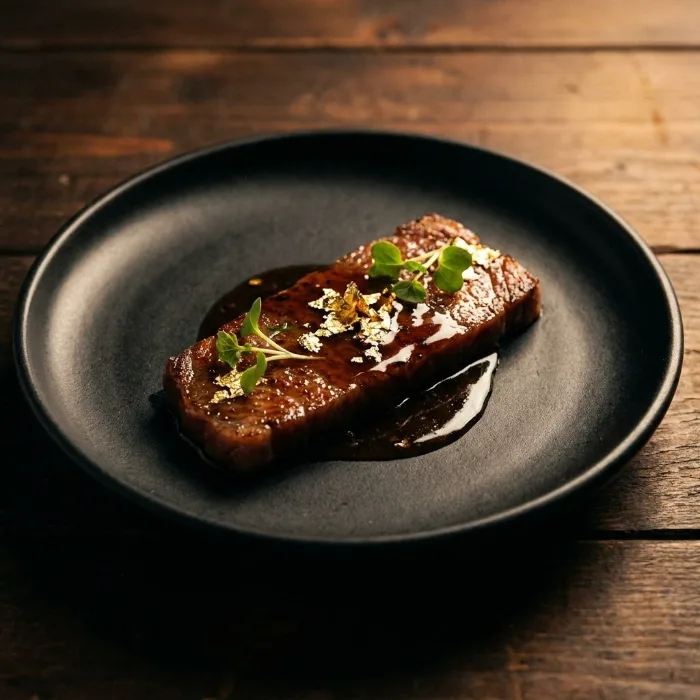 High-rated restaurant dish showcase