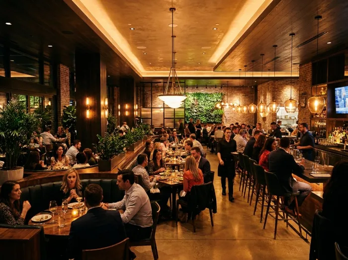 Packed restaurant bookings driven by direct website
