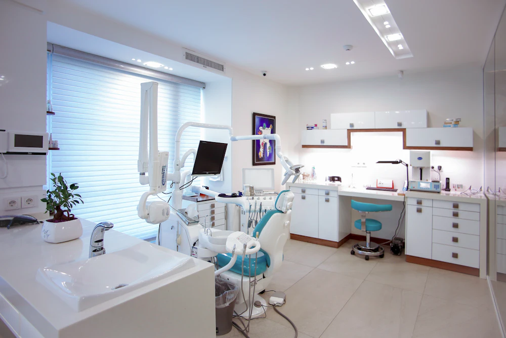 Bright modern dental clinic