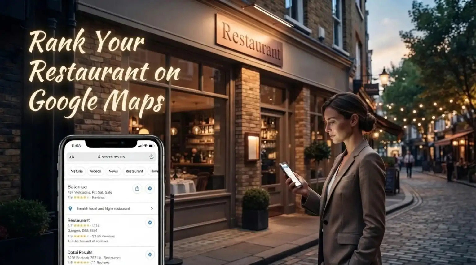 How to Rank a Restaurant on Google Maps