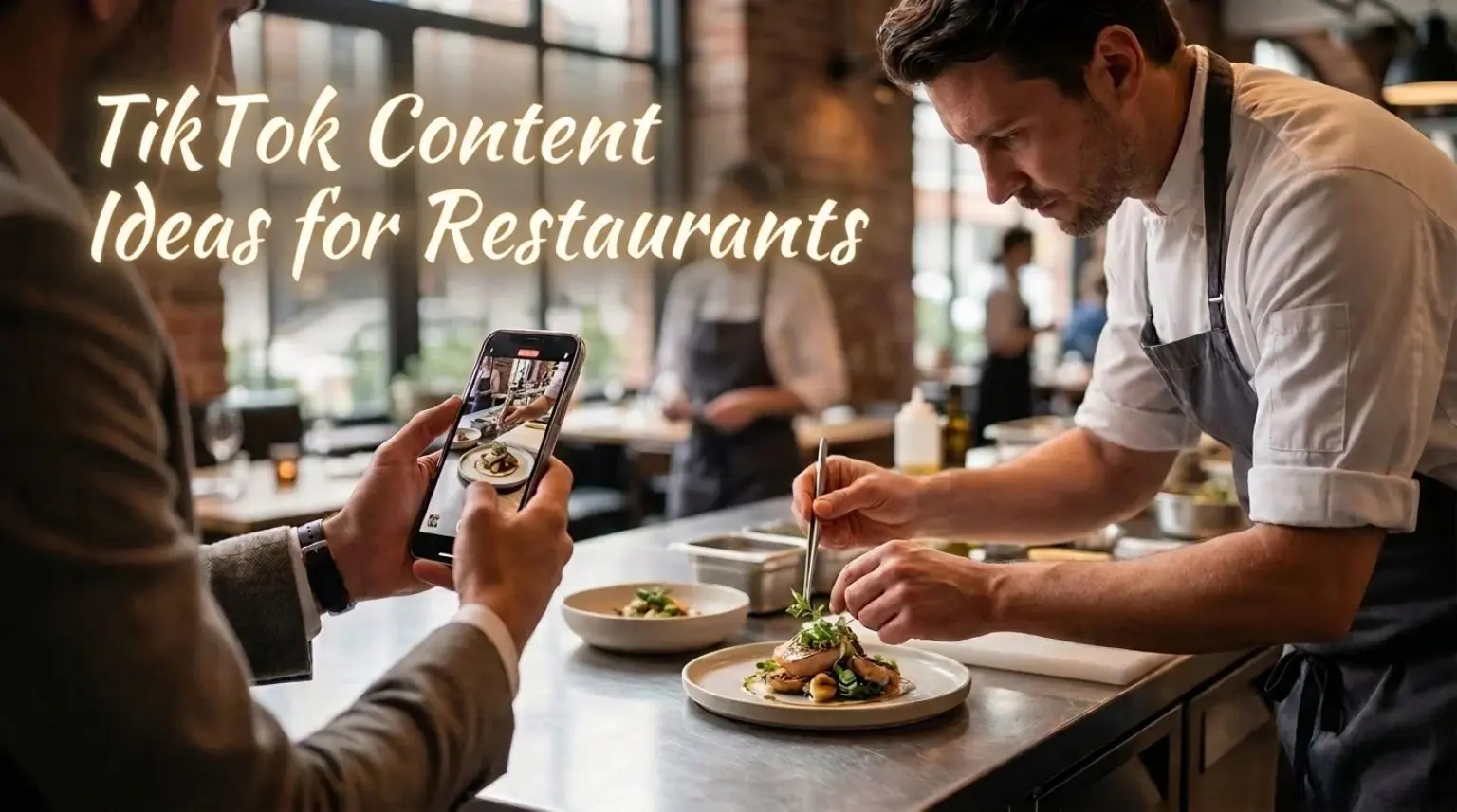 Restaurant TikTok Content Ideas You Can Film on a Phone